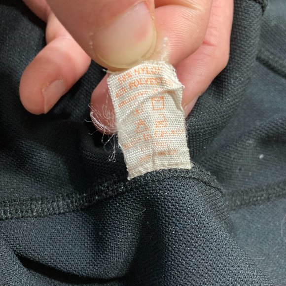 Lululemon Women's Size 8 Shirt Long Sleeve Nylon Blend Logo Black - Picture 5 of 7